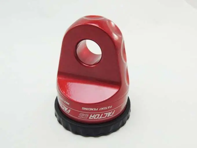 Factor 55 Prolink Winch Shackle Mount Assembly - Red 1