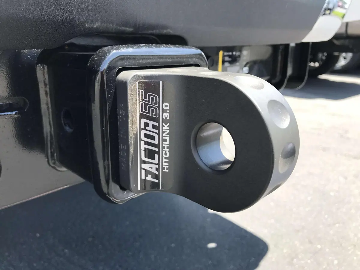 Factor 55 Hitchlink 3.0 Reciever Shackle Mount 3 Inch Receivers Anodized - Gray 1