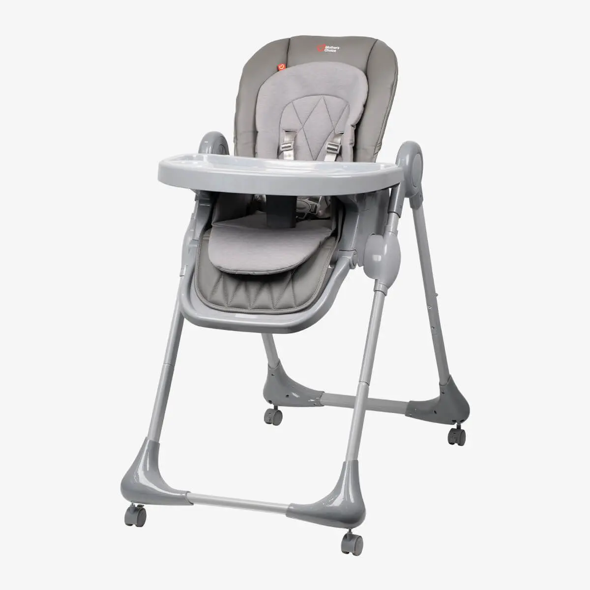 Mother's Choice Strand 3-In-1 Hi-Lo Highchair - Grey 1