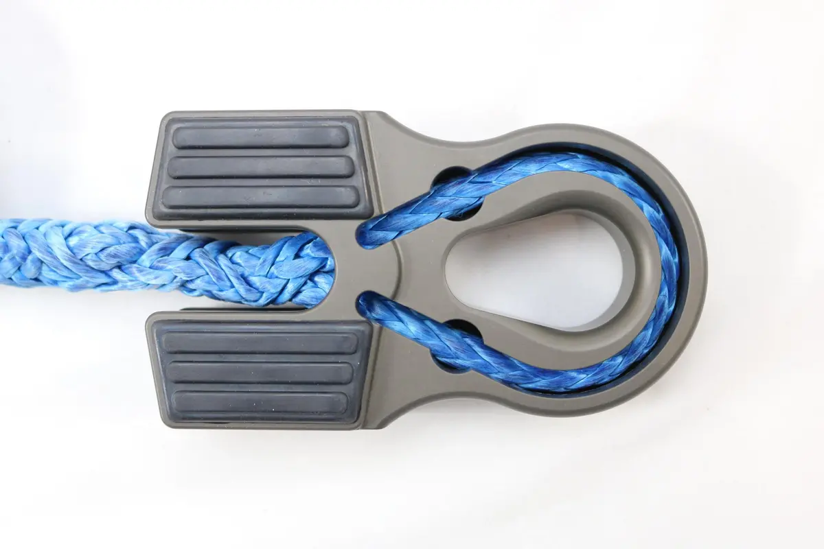 Factor 55 Winch Line Shackle Mount Splice On Foldable - Gray 1