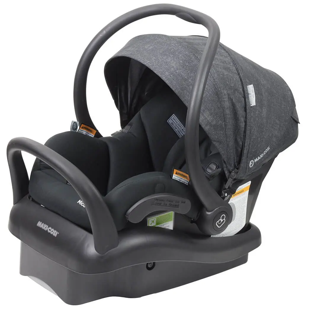 Maxi Cosi Mico Plus Baby Capsule - Nomad Black 1