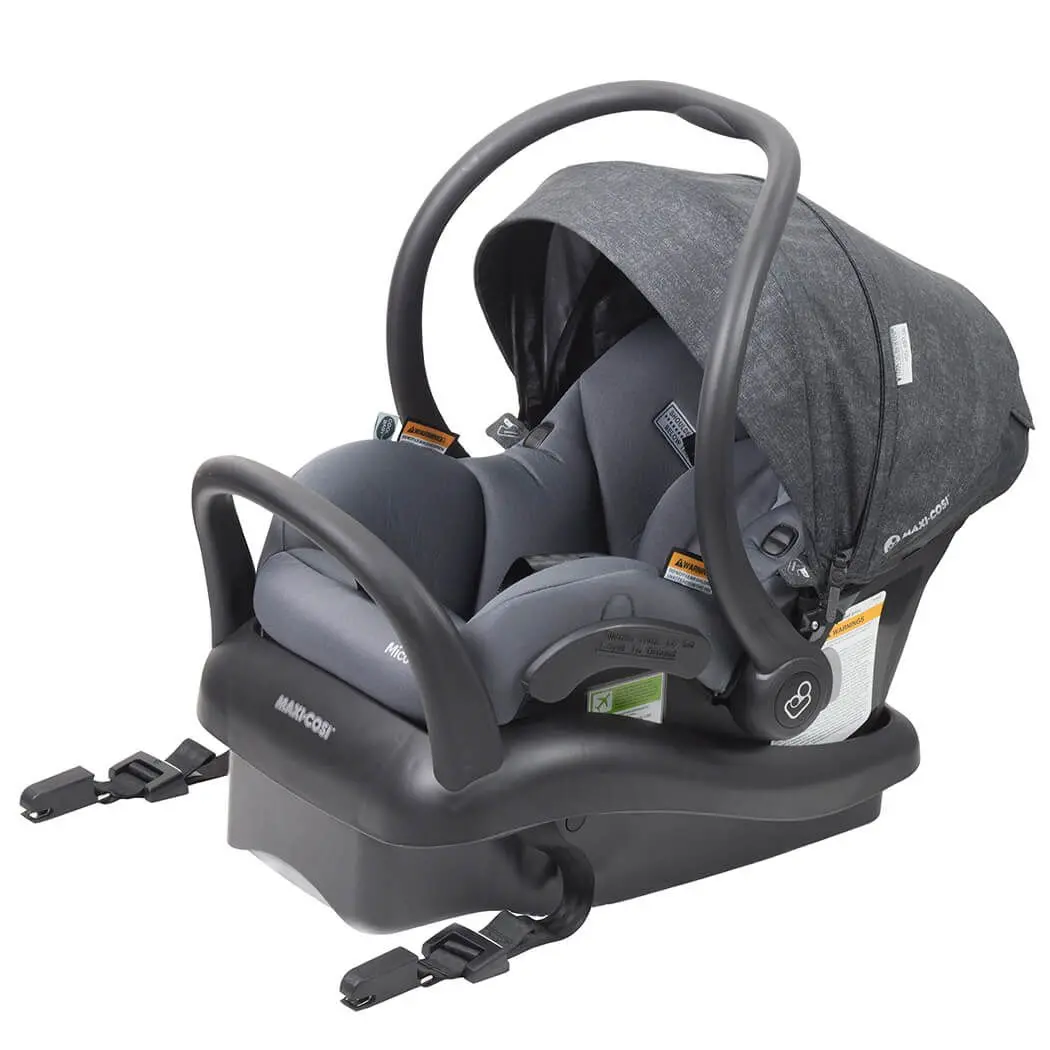 Maxi Cosi Mico Plus Isofix Baby Capsule - Night Grey 1