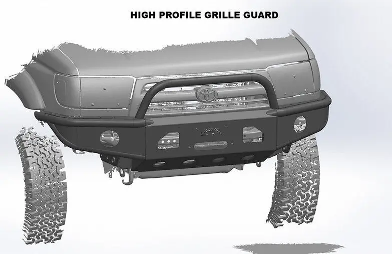 2007-2014 Fj Cruiser Hybrid Front Bumper - Diy Kit 6