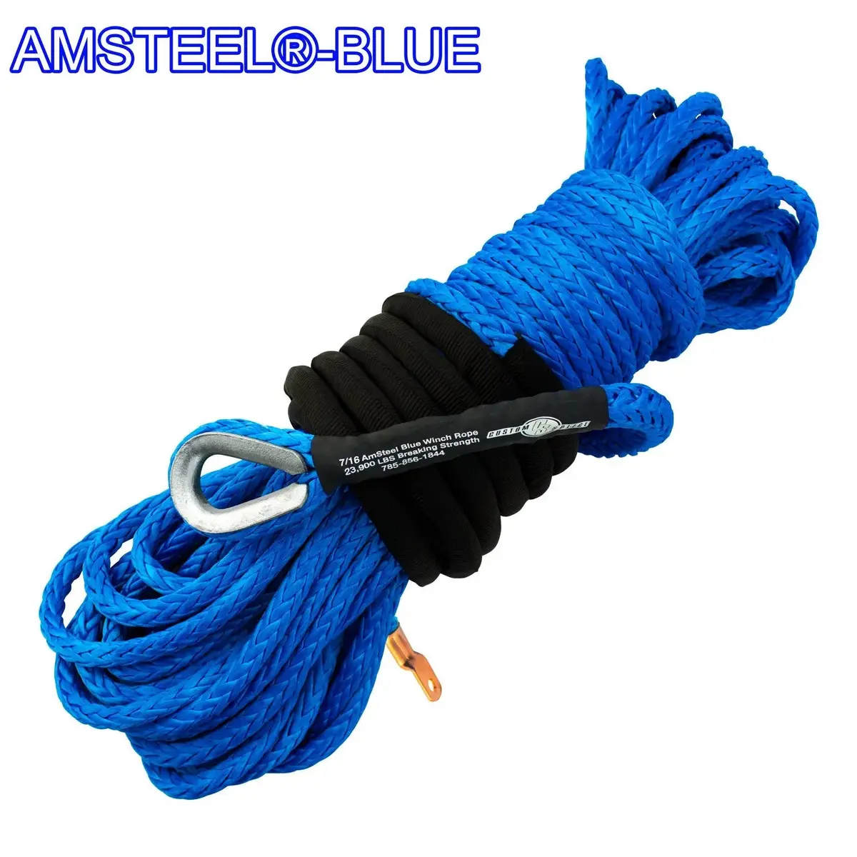 1/2 Main Line Winch Rope - Amsteel Blue 1
