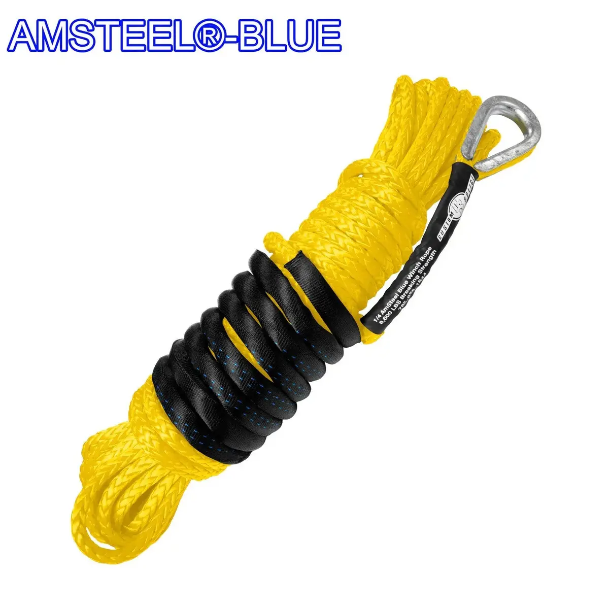 1/4" Main Line Winch Rope - Amsteel Blue 9