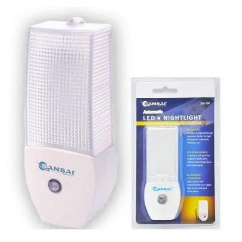 Sansai Automatic Led Nightlight - White 1
