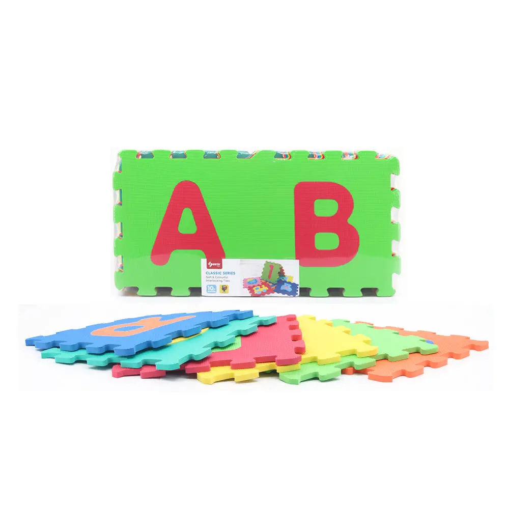Kids Eva Foam Alphabet Number Floor Play Mats Tiles 30 X 30Cm 36Pcs 1