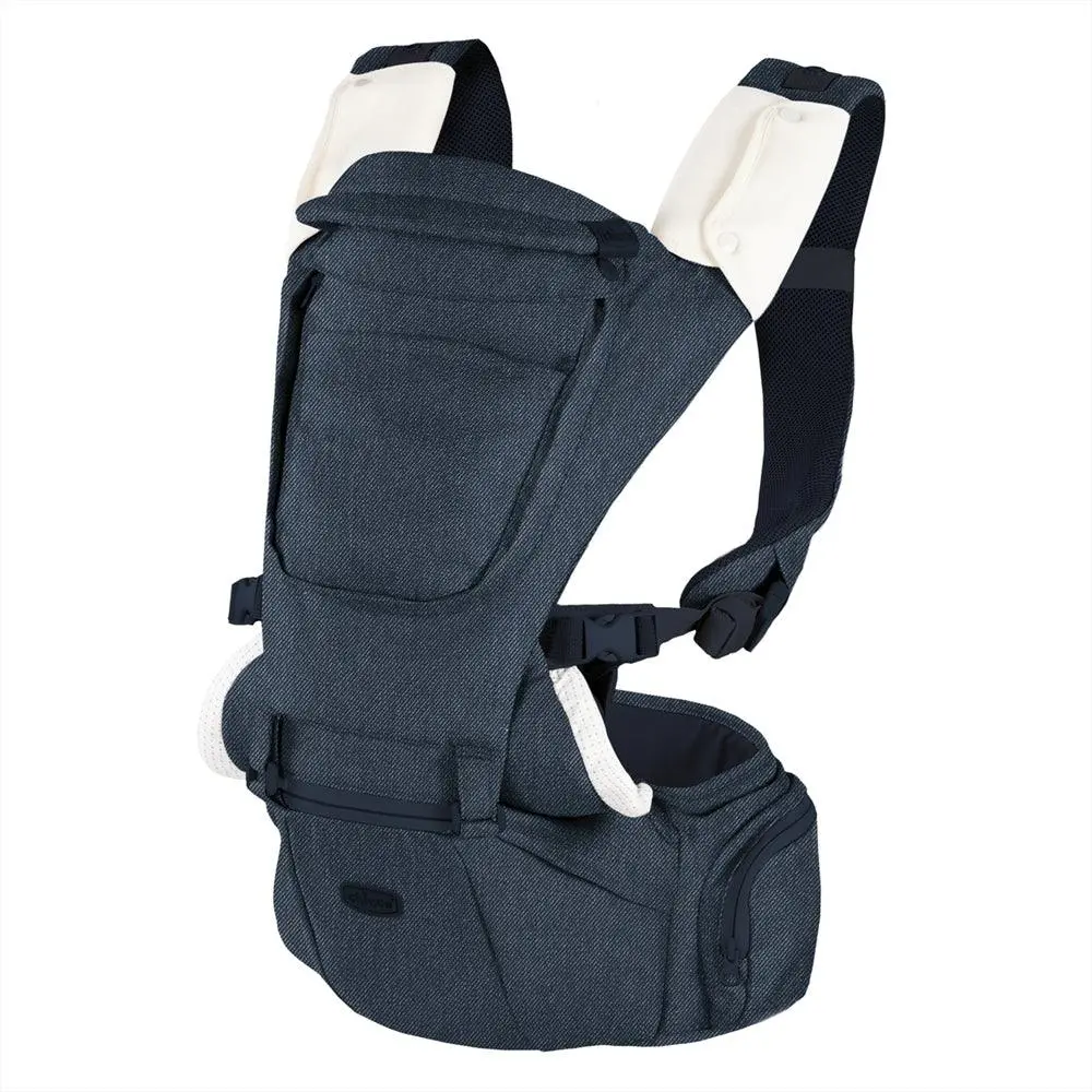 Chicco Juvenile 3 In 1 Hip Seat Carrier Denim 1