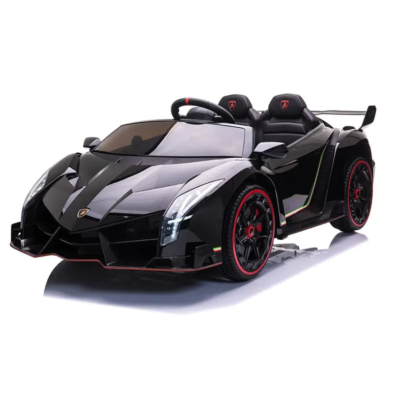 Licensed Lamborghini Veneno 12V Ride-On Car – Black 1
