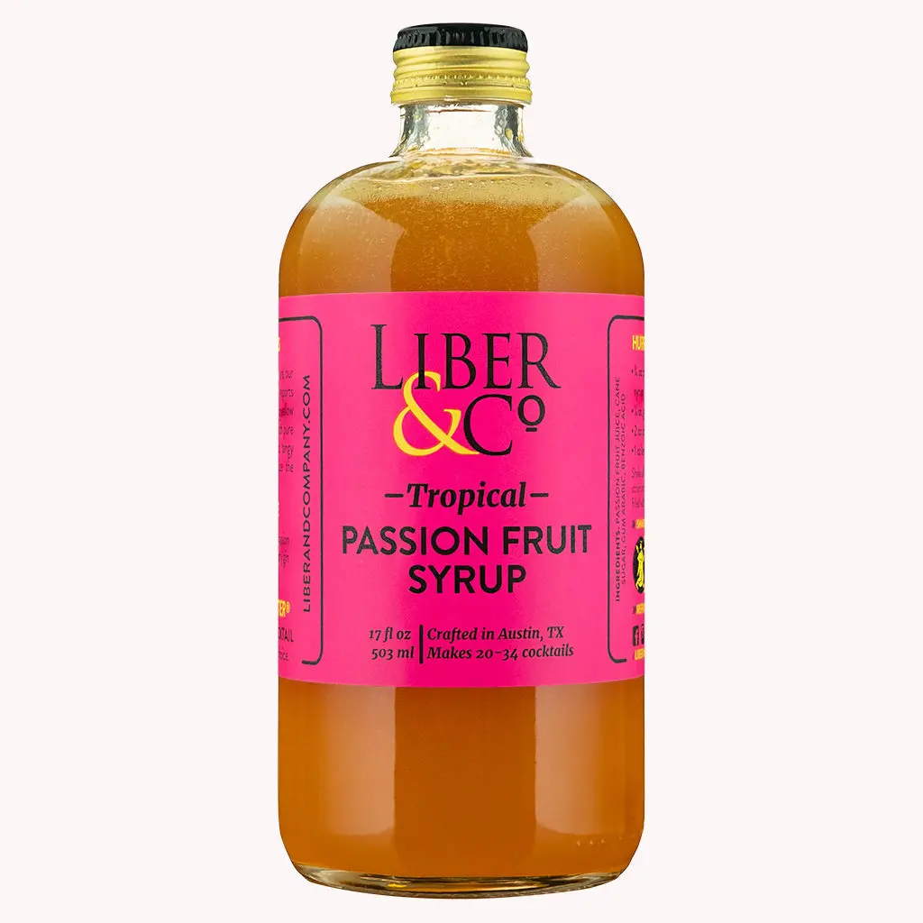 Tropical Passionfruit Syrup 1