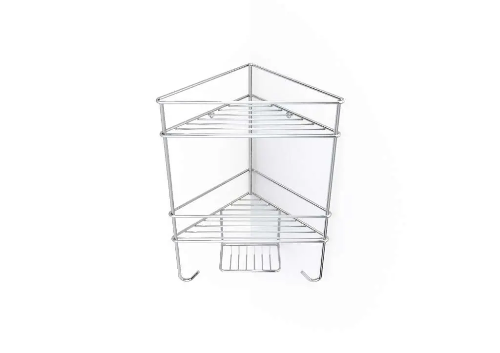 Corner Shower Organiser Double 1