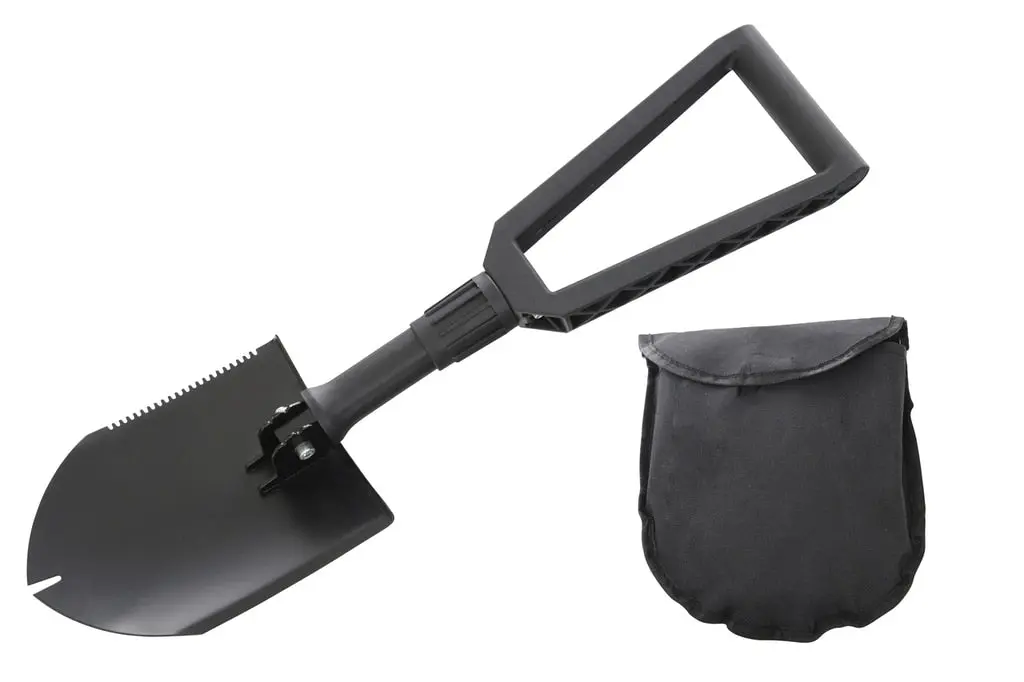 Multi Functional Military Style Utility Shovel With Nylon Carrying Case Overland Vehicle Systems 1
