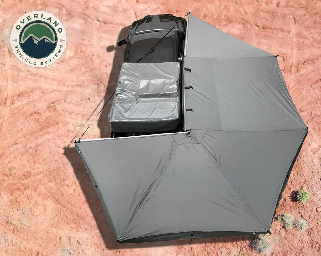 Awning 270 Degree Awning And Wall 1, 2, & 3, W/Mounting Brackets Passenger Side Nomadic Overland Vehicle Systems 1