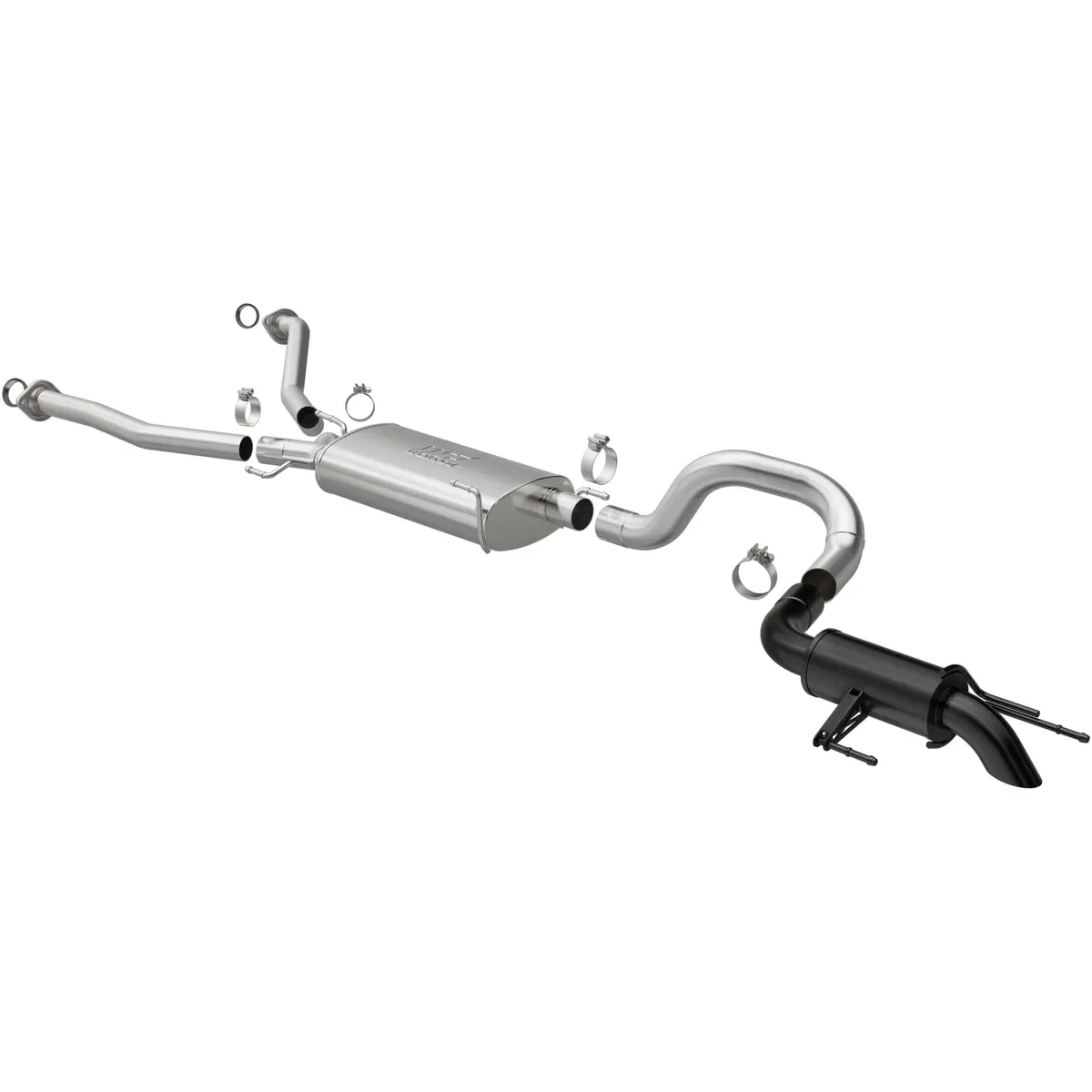 Magnaflow 2024-2025 Gx550 Overland Series Black Cat-Back Performance Exhaust System 1
