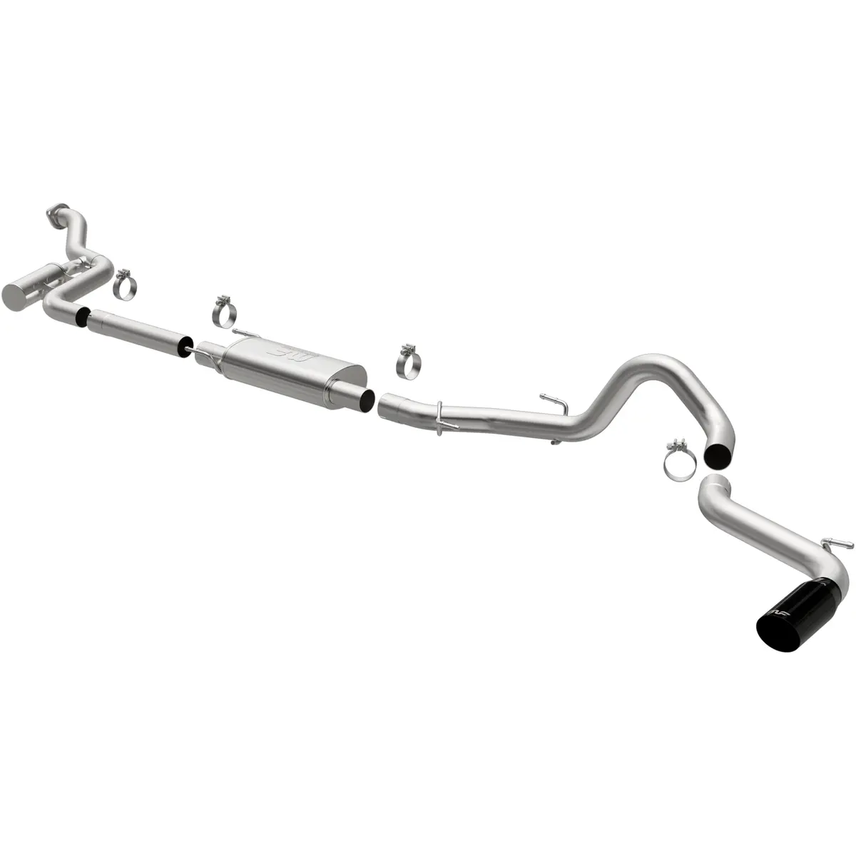 Magnaflow 2024-2025 Tacoma Speq Series Black Chrome Cat-Back Performance Exhaust System 1
