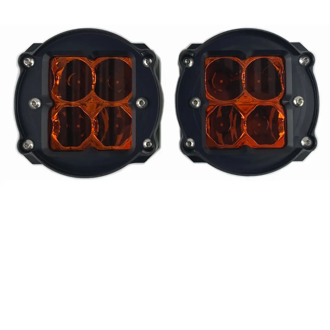 2014-2021 Tundra - Led Fog Light Kit - Amber Lens 1