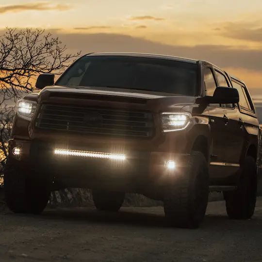 Tundra - Behind The Grille - 30 Inch Light Bar - Clear Lens 1