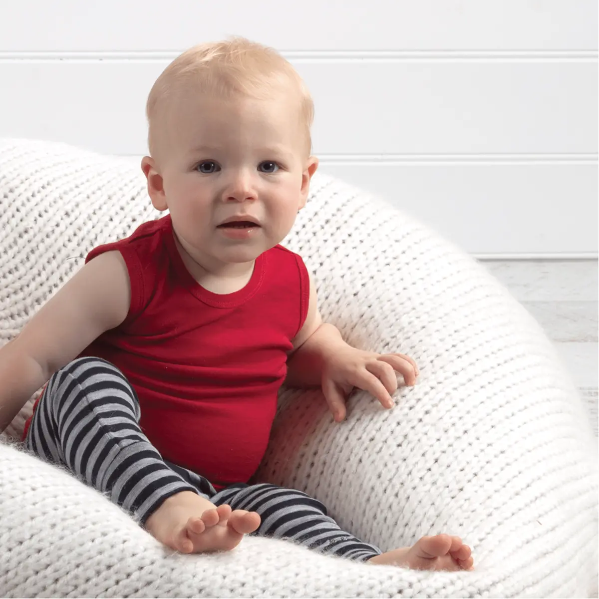 Merino Baby Vest 1