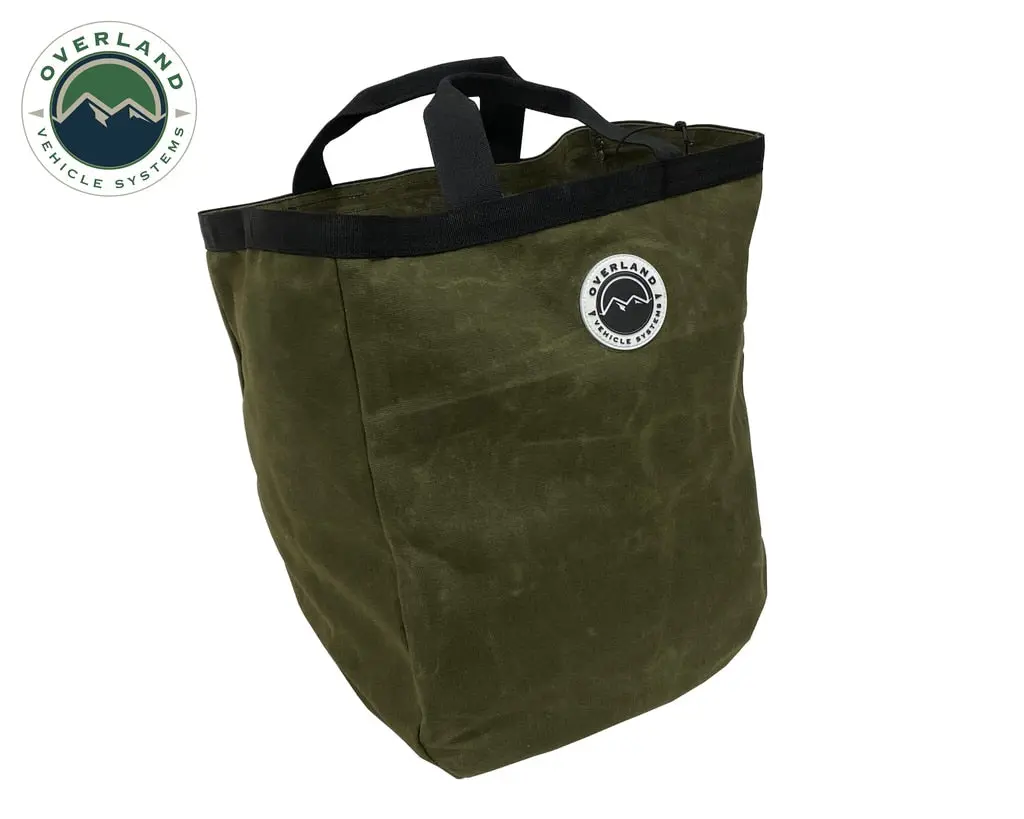 Cavas Tote Bag 16 Lb Waxed Canvas Overland Vehicle Systems 1