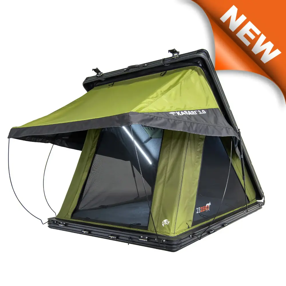 23Zero Kabari 3.0 Sleek Wedge Hard Shell Roof Top Tent 1