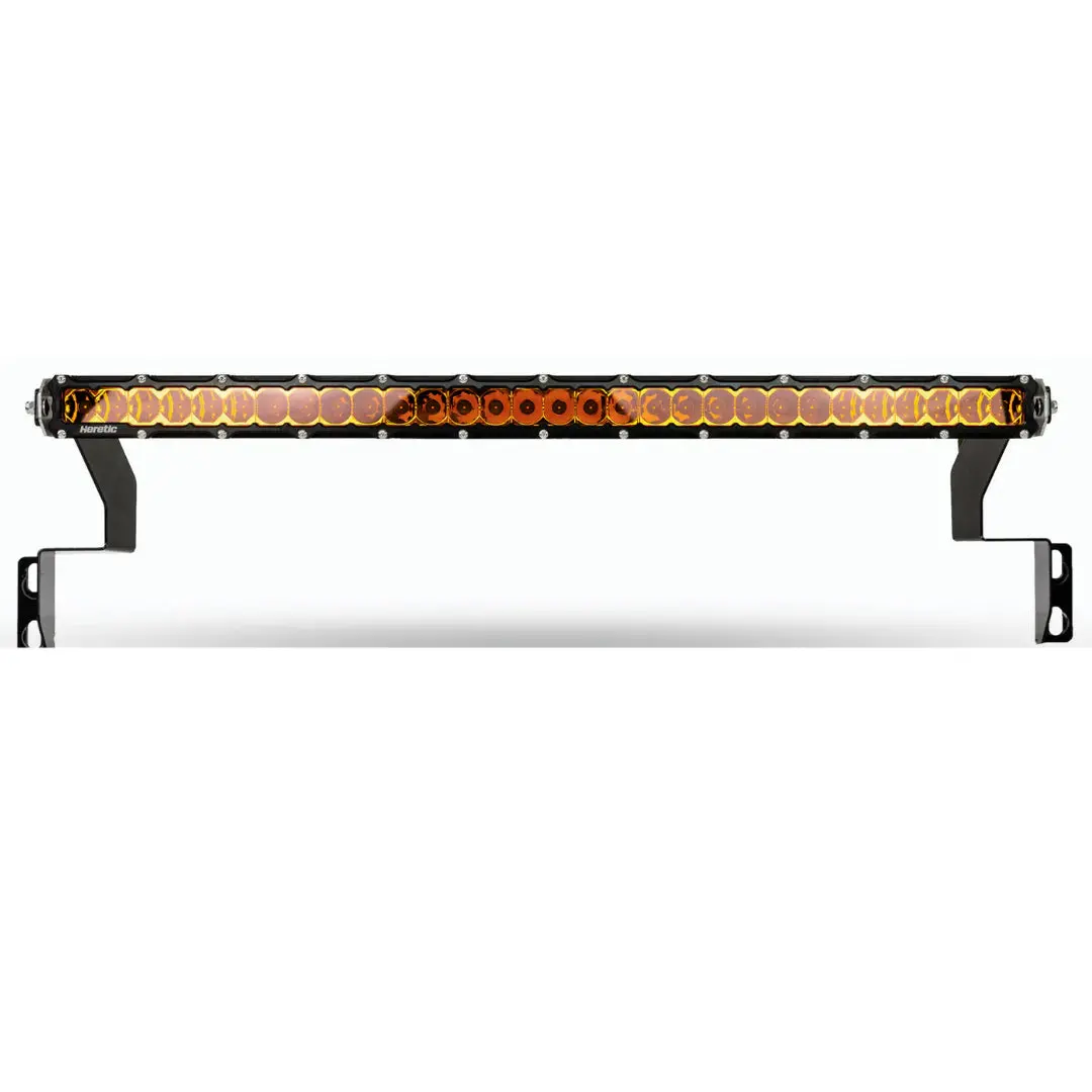 Heretic Behind The Grille - 30 Inch Light Bar - Amber Lens For Toyota Tundra 1