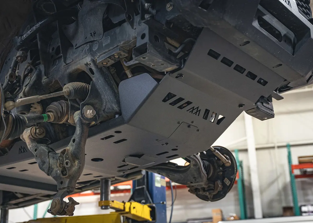 Backwoods Toyota Tacoma (2005-2023) Full Aluminum Skid Plate System 1