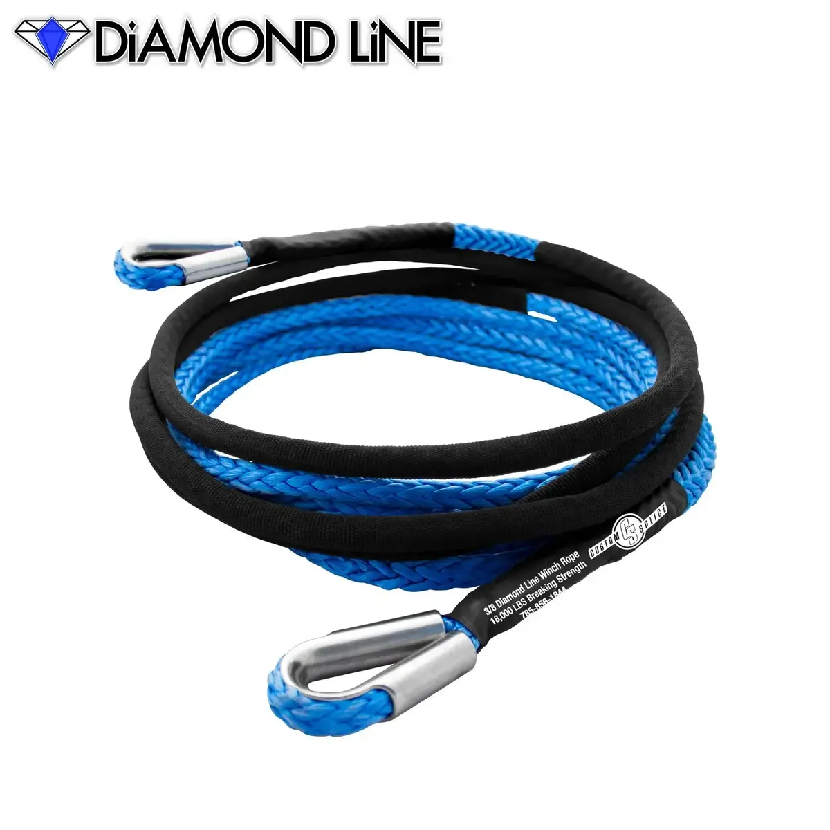 3/8" Extension - Diamond Line Winch Rope 1