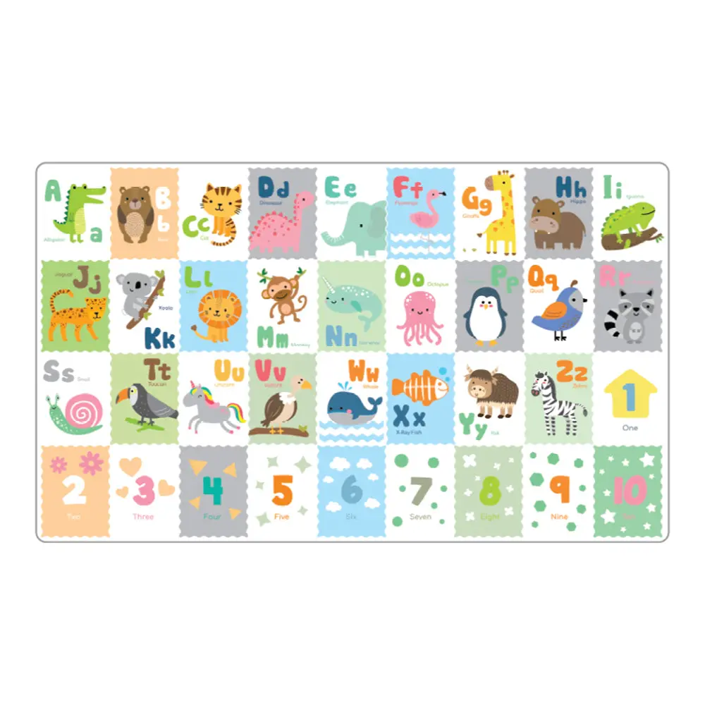 My First Play Mat - Alphabet Number Baby Floor Mat 200Cm X 120Cm 1