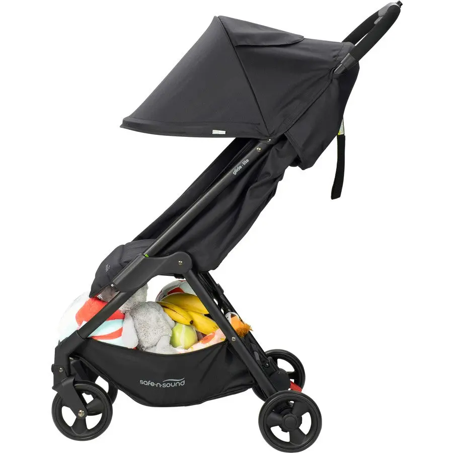 Safe N Sound Glide Lite Stroller Black 2