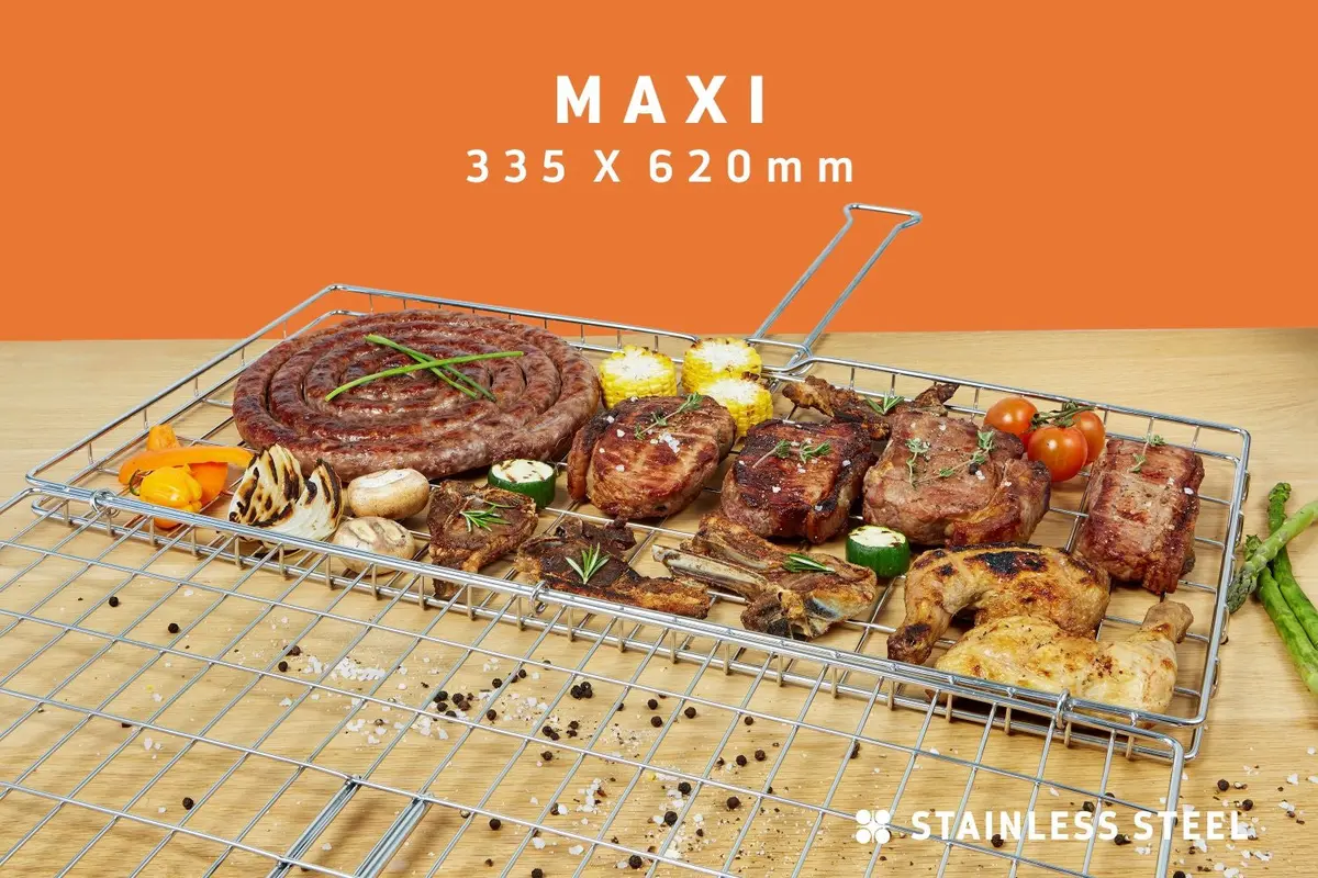 Braai Grid - Maxi Hinge Lid 1