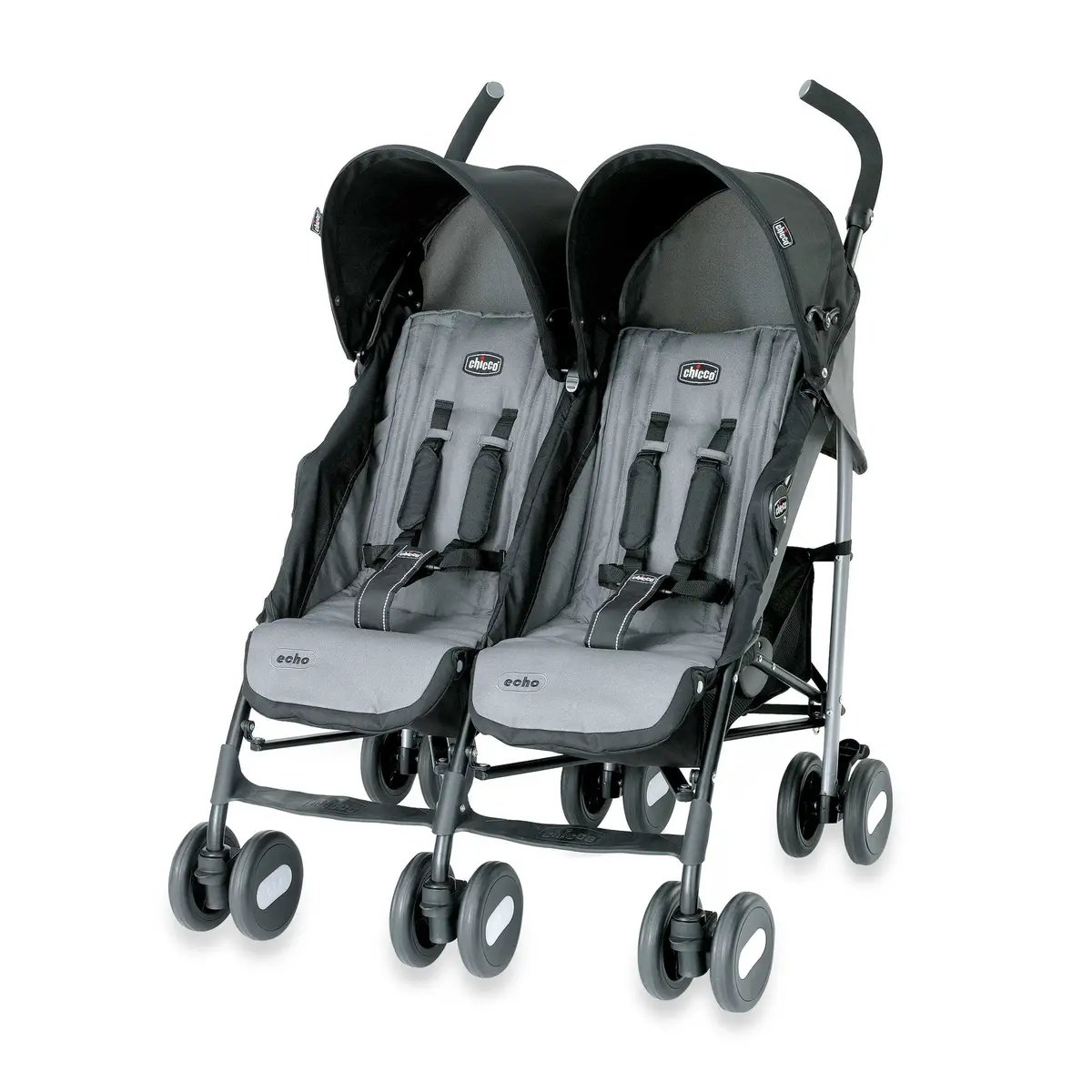 Chicco® Echo™ Twin Stroller In Coal 1