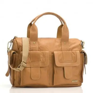 Storksak Sofia Leather Nappy Bag 1