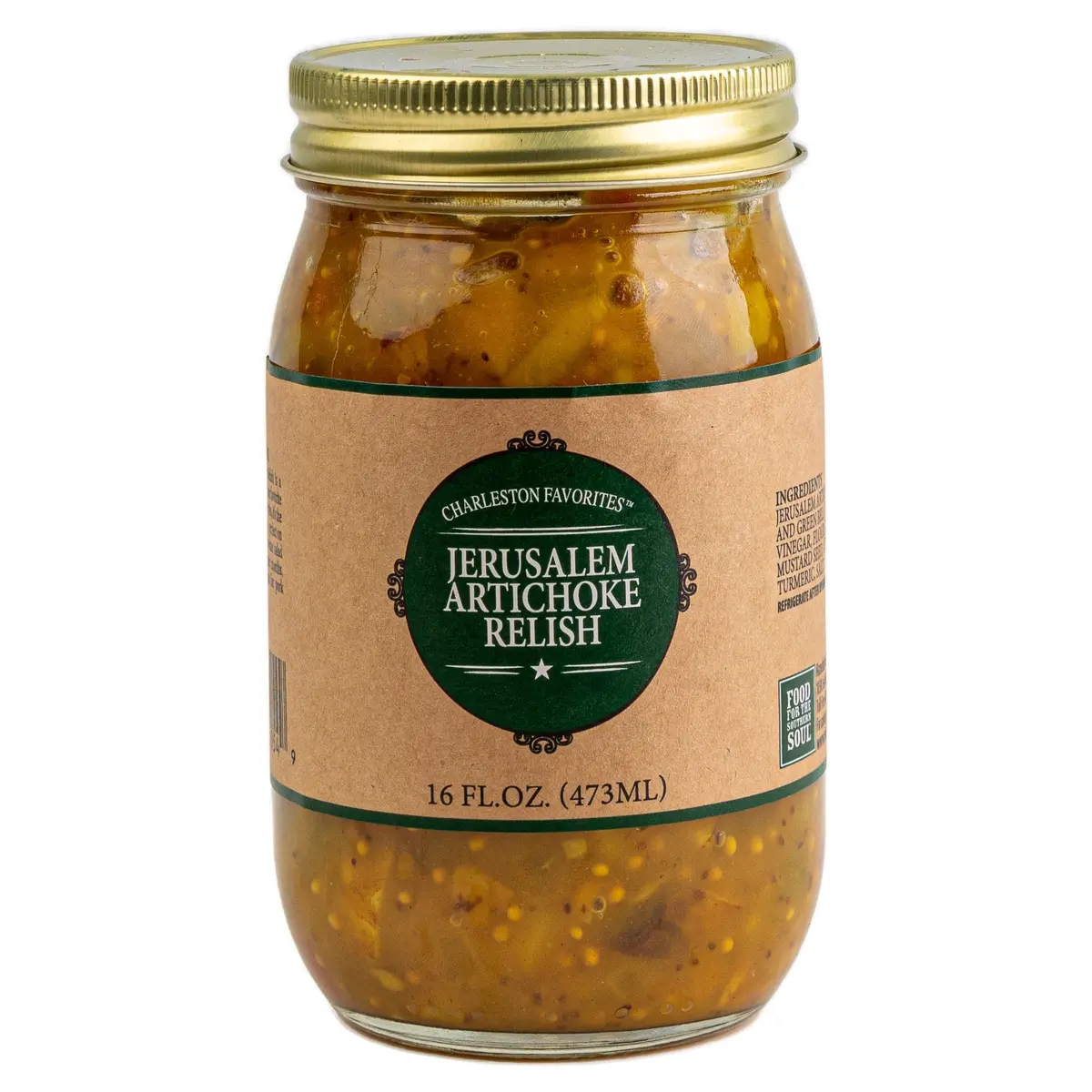 Charleston Favorites Jerusalem Artichoke Relish 1