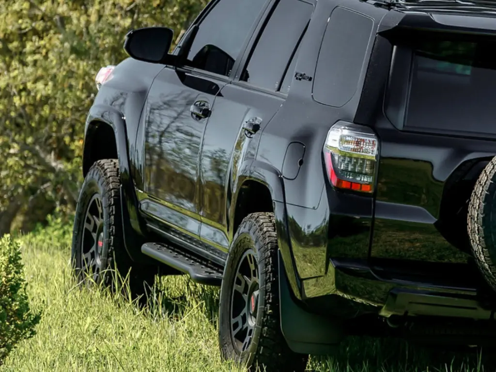 Cali Raised Led Step Edition Bolt On Rock Sliders For Toyota 4Runner 2010-2023 1