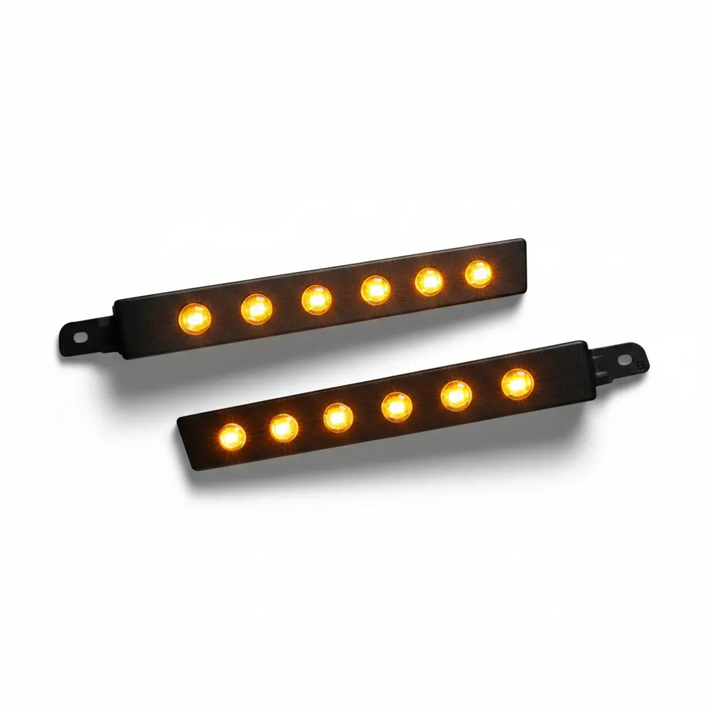 1996-2002 3Rd Gen 4Runner Amber Turn Signal Led Filler Panels 1