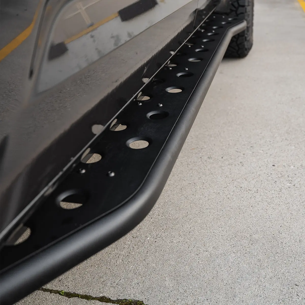 Cali Raised Led Rock Sliders For 2022+ Toyota Tundra 1