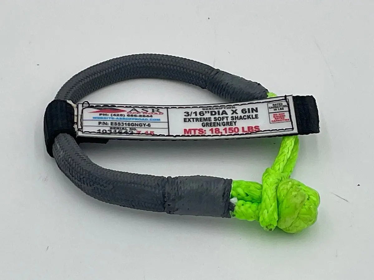 Asr 3/16" Extreme Soft Shackle 1