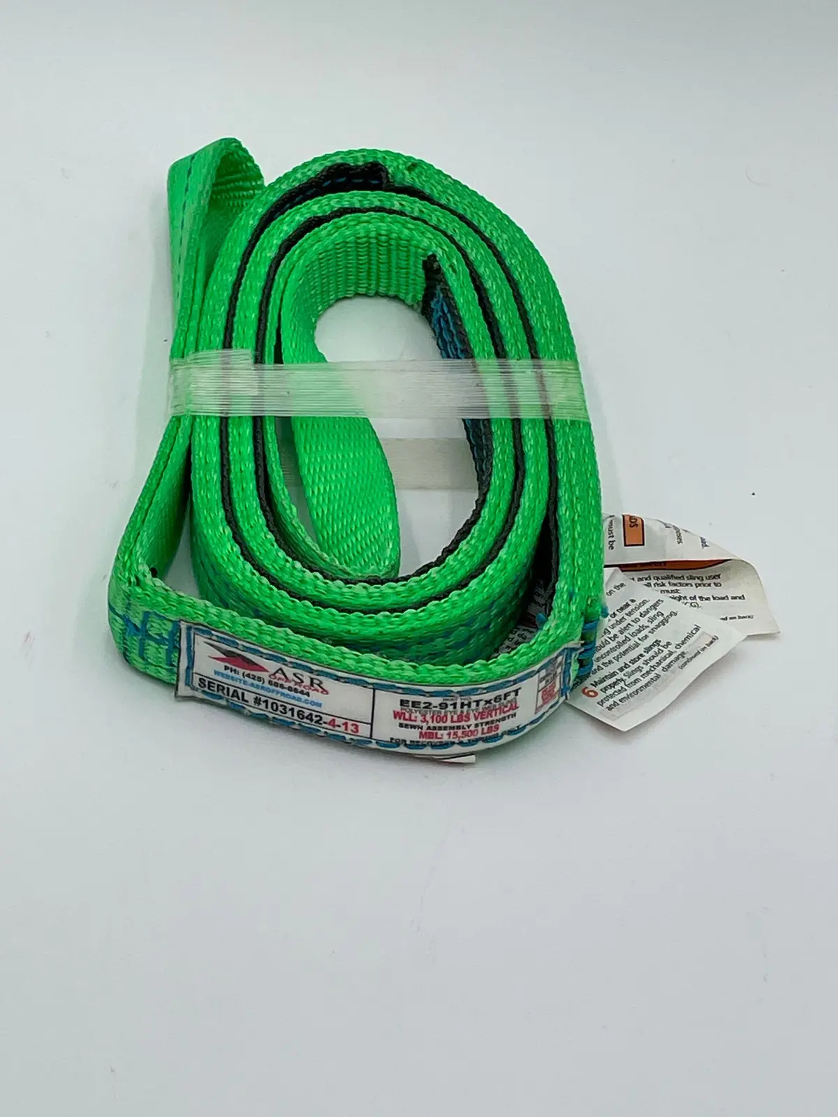 Asr 1"X 6' Polyester Eye And Eye Web Sling 1