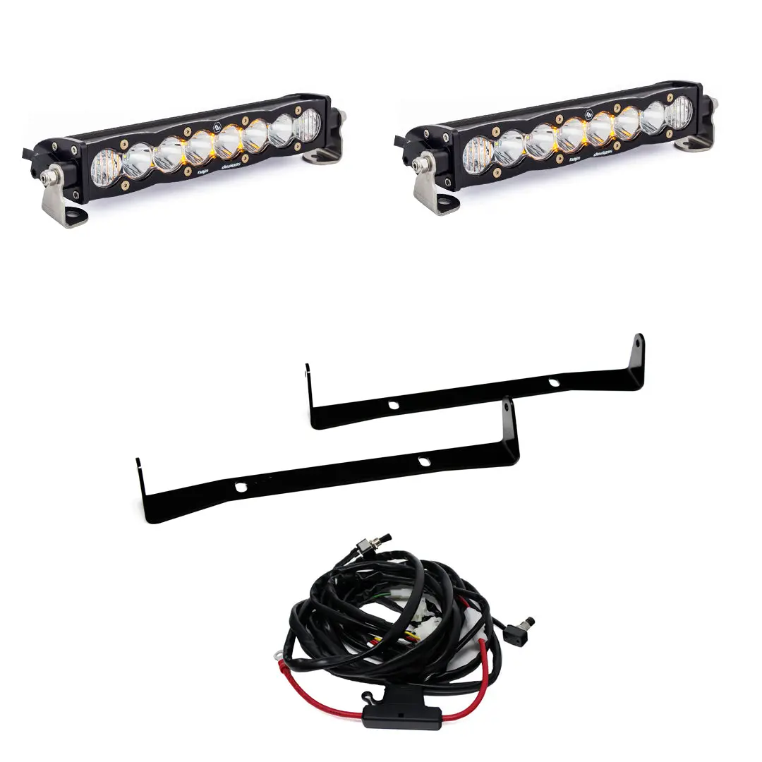 Baja Designs Dual S8 Mount Kit 10 Inch S8 For 2014-2024 4Runner Trd 1