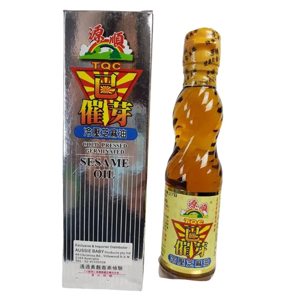源順 已催芽 冷壓芝麻油 Cold Pressed Germinated Sesame Oil 1