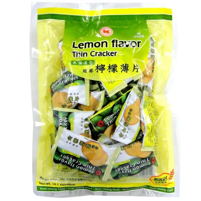 冠昇 檸檬薄片 Lemon Flavour Thin Cracker 1