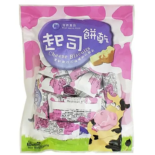 冠昇起司餅乾 Cheese Biscuits 400G 1
