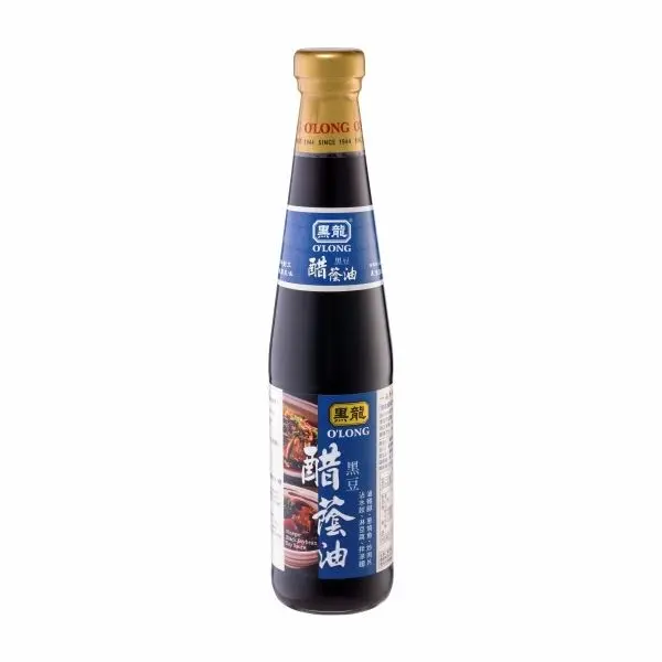 黑龍  醋蔭油  O'long Seasoned Soy Sauce Vinegar (400Ml) 1