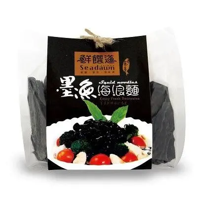 鮮饌道 墨魚海浪麵 Seadawn Squid Noodles 300G 1