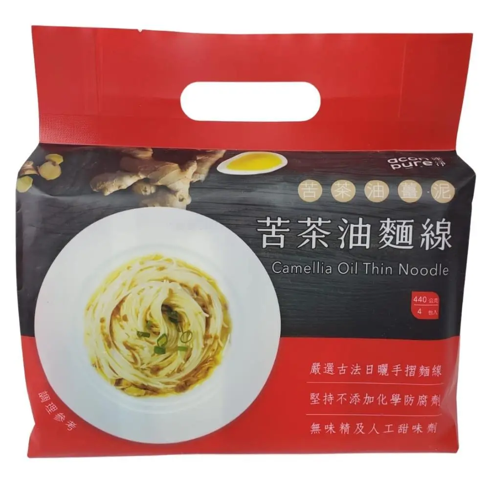 連淨 苦茶油薑泥麵線 Camellia Oil Thin Noodle 1