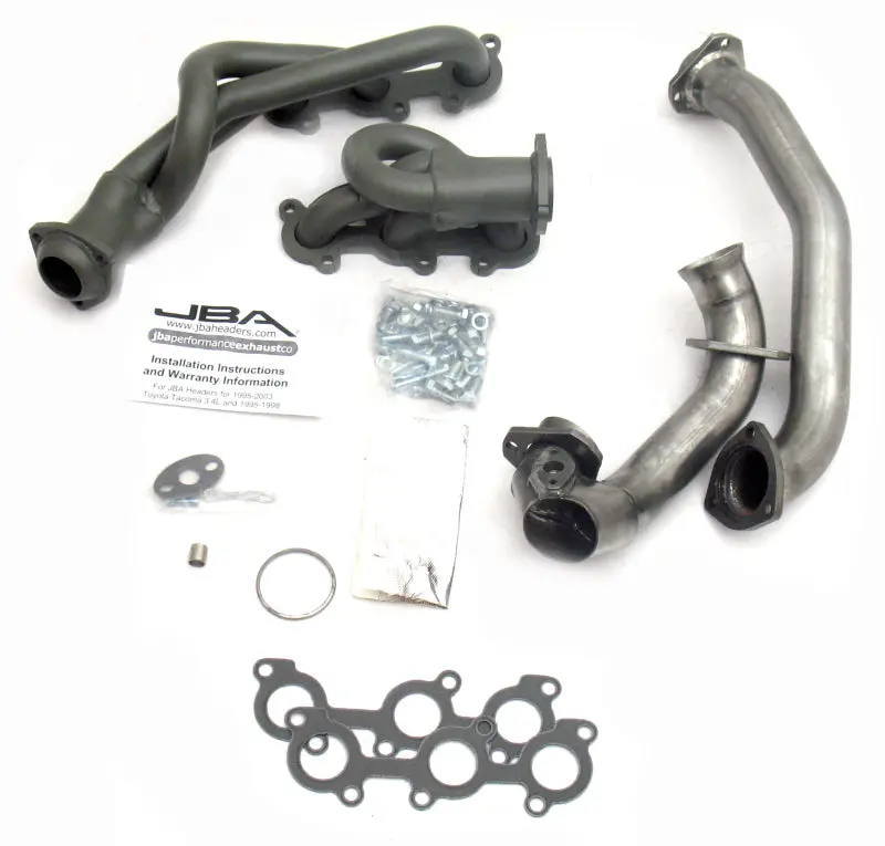 Jba 01-04 Toyota 3.4L V6 W/O Egr 1-1/2In Primary Ti Ctd Cat4ward Header 1