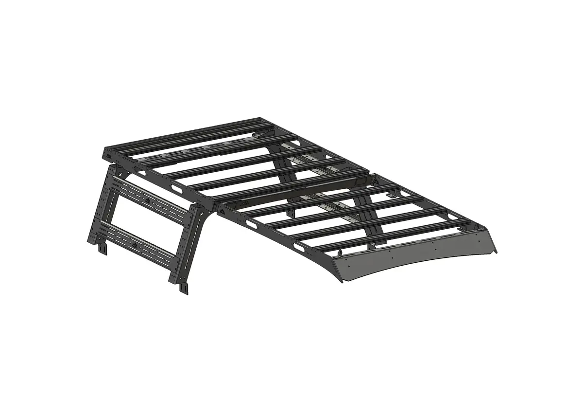 Toyota Tacoma Bed Rack Roof Rack Bundle Deal (2024+) 1