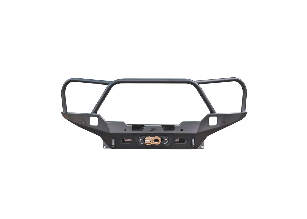 Backwoods Adventure Mods Hi-Lite Overland Front Bumper With Bull Bar For Toyota Tacoma 4Th Gen (2024+) 1