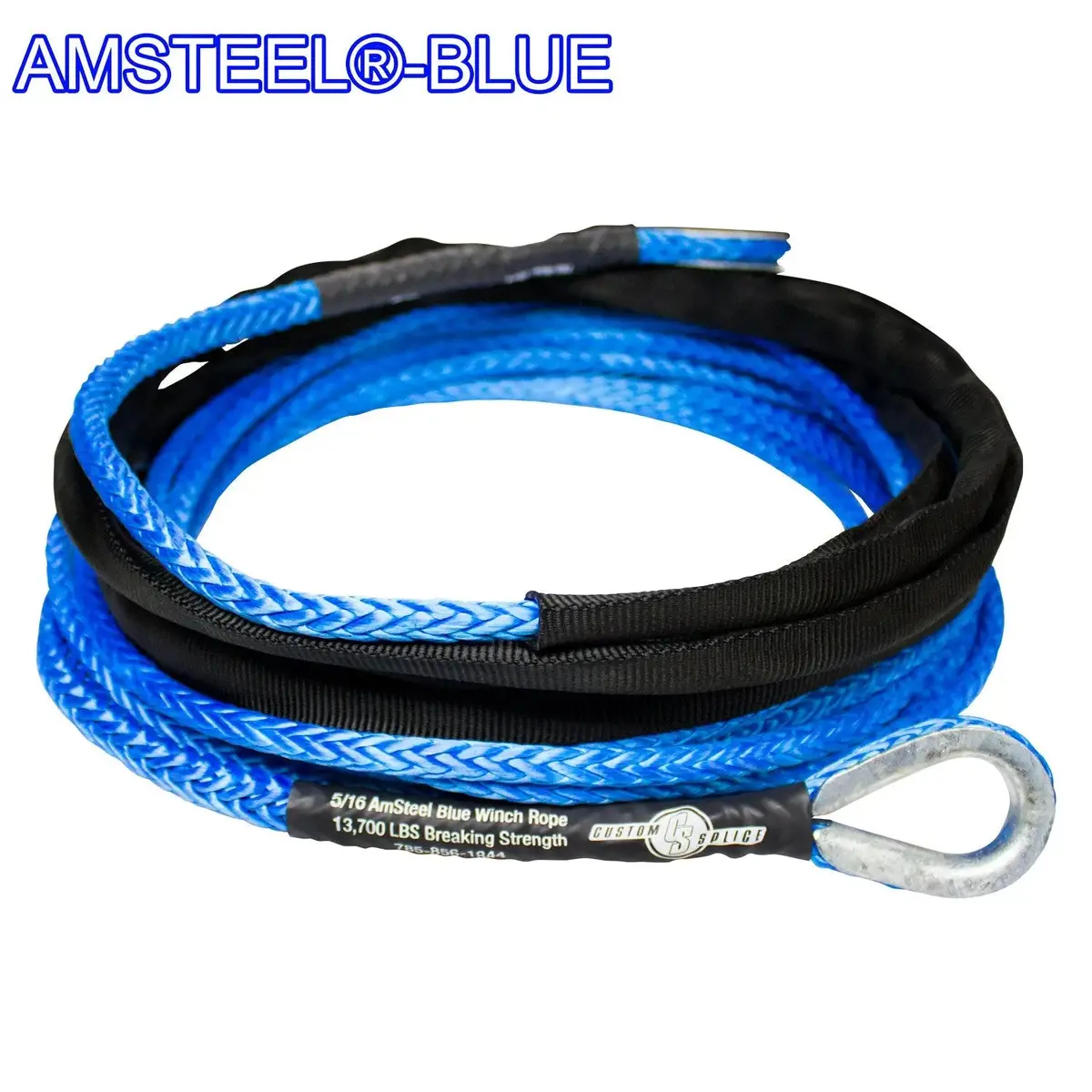 5/16" Extension - Amsteel Blue Winch Rope 1