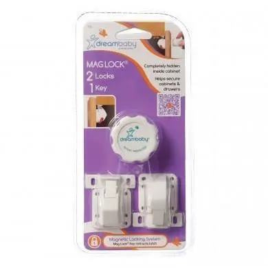 Dreambaby Mag Lock 2 Locks & 1 Key 1